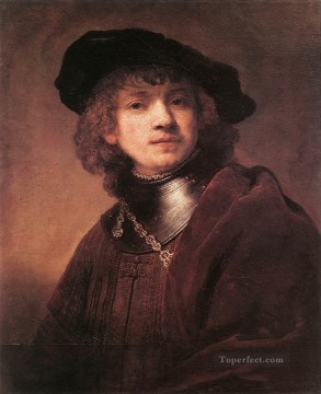 若い男の自画像 1634年 レンブラント Oil Paintings